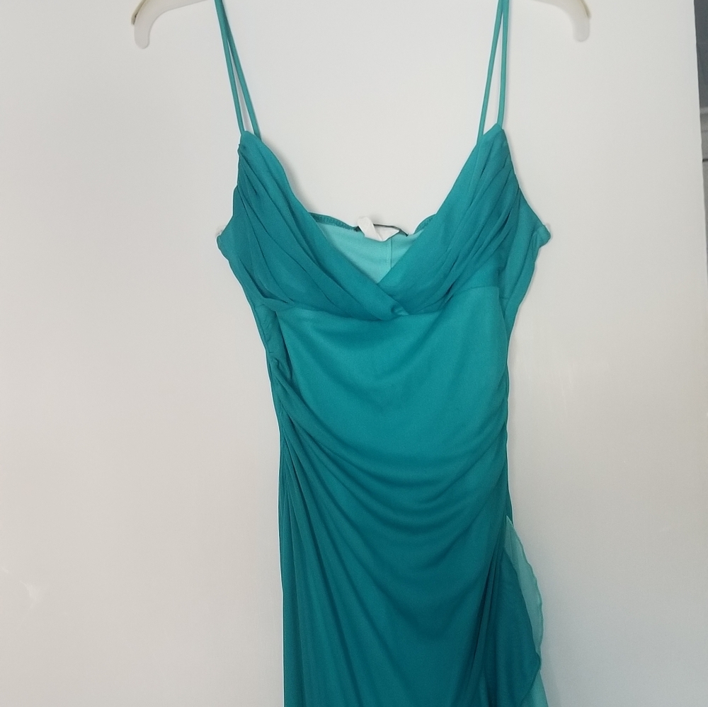 Blue dress
